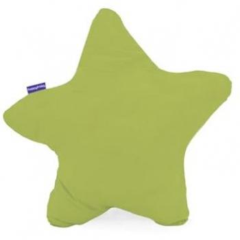 Cojín Estrella 50x50 cm Rosa y Verde - 100% Algodón, Calidad 150