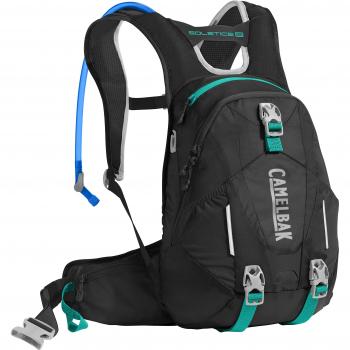 CamelBak Solstice de la Mujer 10 LR – Mochila de hidratación, Mujer, Black/Columbia Jade