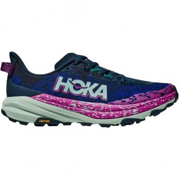 Zapatillas de trail Hoka Speedgoat 6 azul púrpura AW24, talla EU 44