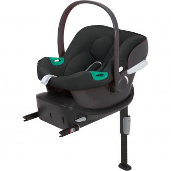 Cybex Aton B2 i-Size Negro - Silla de Coche con Sistema de Seguridad Isofix y Protección Lateral