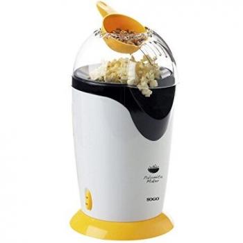 Sogo PAL-SS-11320-Y Palomitero, 1200 W, Otro, Amarillo y Blanco