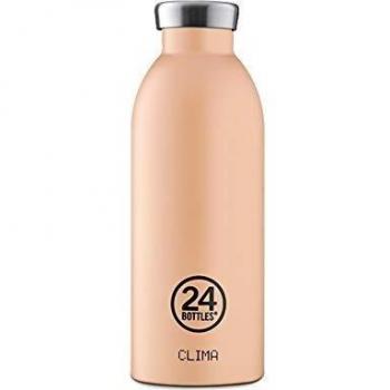 Borraccia Térmica 500ml de Acero Inoxidable, 100% Hermética, Diseño Italiano, Clima Bottle Desert Sand - 24Bottles