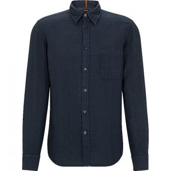 CAMISA HUGO BOSS LINO MARINO
