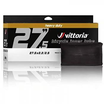Vittoria Heavy Duty Cámara de Aire 29 x 2.50 - 3.0, Unisex Adulto, Negro, Schrader 48 mm