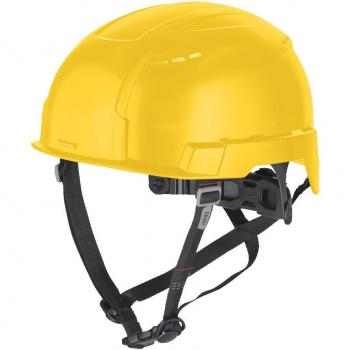 Casco BOLTâ¢ 200 ventilado Amarillo MILWAUKEE Ref.4932478918, ajustable, con barboquejo