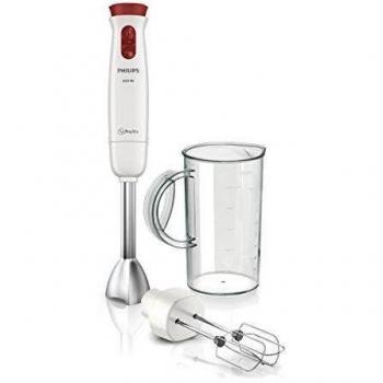 Philips HR1626/00 - Batidora de varilla Daily Collection con tecnología de mezclado ProMix, 2 velocidades con turbo, 650W, Función turbo