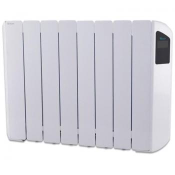 Radiador eléctrico Farho VICN08 serie VICTORIA Negro 8 módulos 1330W