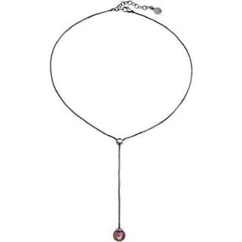 Majorica 15727.06.0.000.010.1 Colgante Mujer Acero Perla Gris 10 mm