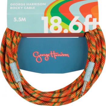 Fender George Harrison Rocky Instrument Cable 5.6m - Guitar Cable