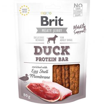 Brit Jerky Snack Protein Bar De Pato Para Perros 80 Gr