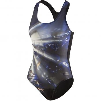 Beco – Traje de baño para Mujer Competition Ropa, Mujer, Schwimmanzug Competition, Negro y Multicolor, 36