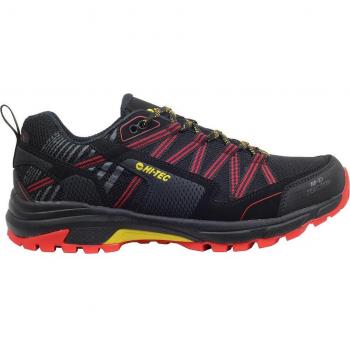 Zapatillas Deportivas para Hombre Hi-Tec Gravel Montaña Rojo Negro