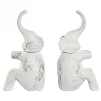 Sujetalibros Resina Elefante 14,5 x 9 x 29,5 cm
