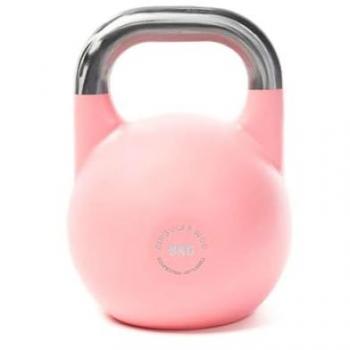 Kettlebell de Competición 8 Kg Rosa Mate para Cross Training - Singular Wod