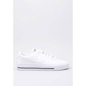 Nike Court Legacy Next Nature Mujer Blancas, cordones, piso de goma antideslizante