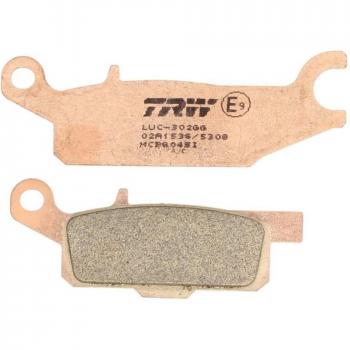 Pastillas de Freno Traseras Sinterizadas Offroad TRW MCB804SI para Yamaha YFM 550 D 4x4 Grizzly