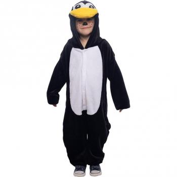 Disfraz infantil Pingüino Rubie's con capucha y detalles en blanco y negro