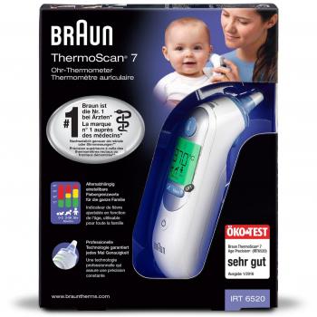 Braun Termómetro de oído ThermoScan 7 con Age Precision , IRT6520