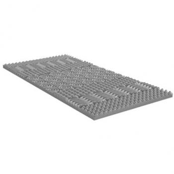 Surmatelas 140 x 190 cm con memoria de forma y carbón purificante de 5 cm - NISIDA de NATUREA