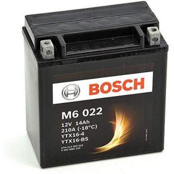 Batería de Moto Bosch AGM 14Ah M6022