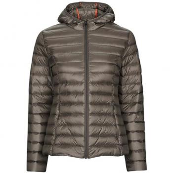 Chaqueta Puffer de Plumas para Mujer JOTT Cloe Slim Fit Taupe