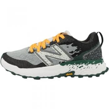 Zapatillas New Balance Fresh Foam Hierro V7 Teal Hot Marigold, Zapatillas de trail running, color gris/verde, talla 41.5 EU