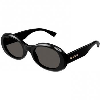 Gucci Stylish Sunglasses GG1587S Black Female Size: 52 MM Unisex One Size