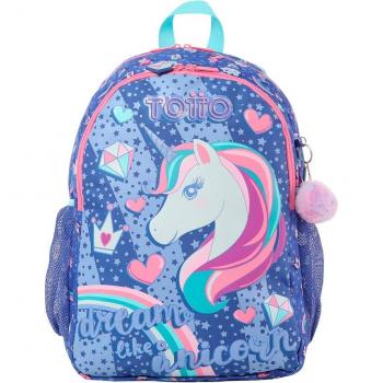 Mochila Totto Uniwildy infantil grande