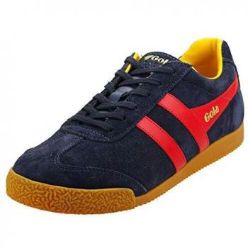 Gola Harrier Multicolor Suede Sneakers