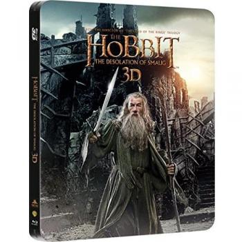 The Hobbit: The Desolation Of Smaug - Limited Edition Steelbook [Blu-ray 3D + Blu-ray + UV Copy] [2013] [Region Free]