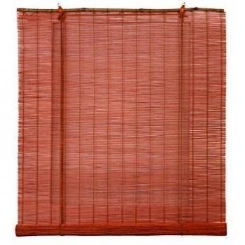 OCRES - Estor Enrollable Bambú Natural Terracota 90X175