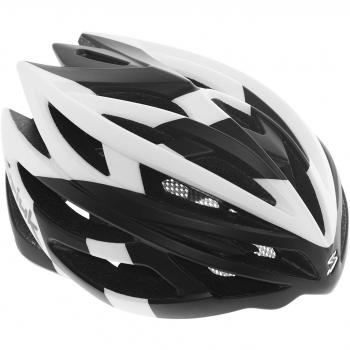 Spiuk Nexion Casco, Unisex Adulto, Blanco/Negro Mate,
