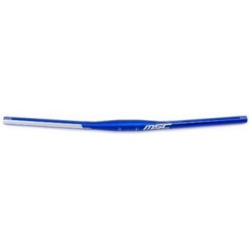 MSC Bikes Alu6061T6 MSC 700 mm 31.8Ø 5º - Manillar plano de ciclismo, color azul anodizado