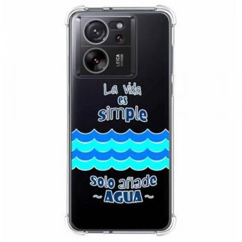 Funda Silicona Antigolpes Diseño Agua para Xiaomi 13T / 13T Pro 5G