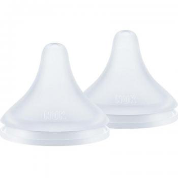 Nuk Tetina Silicona Anticólico Flow Control 2uds