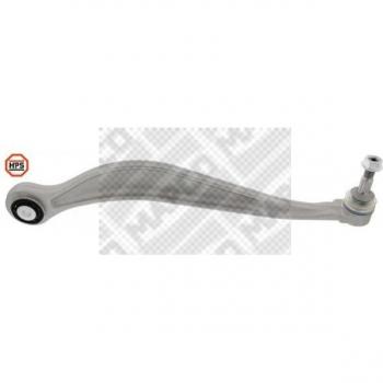MAPCO Control Arm 52670HPS - Barra oscilante de suspensión de ruedas, fabricada en acero de alta resistencia, con recubrimiento anticorrosivo, diseño optimizado para mejorar la estabilidad del vehículo, incluye bujes y accesorios