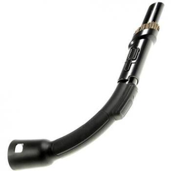 Empuñadura ergonómica negra con regulador de aire y cepillo para aspiradora Rowenta RS-2230000243