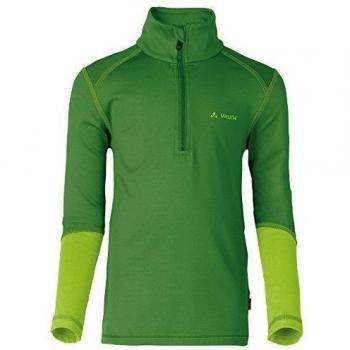VAUDE Sudadera Jerboa Halfzip II, otoño/invierno, infantil, color Verde - verde, tamaño 6 años