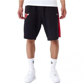Pantalones New Era NBA Panel Oversized Chicago Bulls Negro Hombre