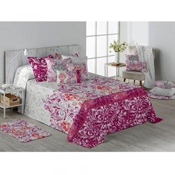 Stilia Colcha Bouti Estampada Primavera y Verano con Cojines, Mozart