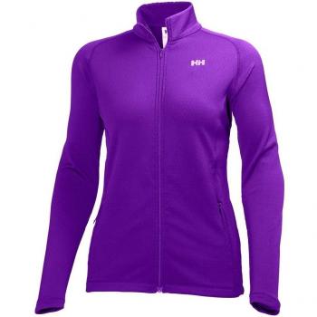 Helly Hansen W Vertrex Fullzip Stretch Midl - Chaqueta para mujer, color morado, talla L