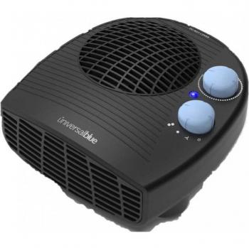 Universal Blue Copacabana 4020B Calefactor Ventilador 2000W Diseño Horizontal Bajo Consumo Color Negro