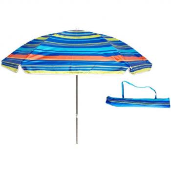 Sombrilla de playa Aluminio diámetro 300cm con Protección Solar UV50+