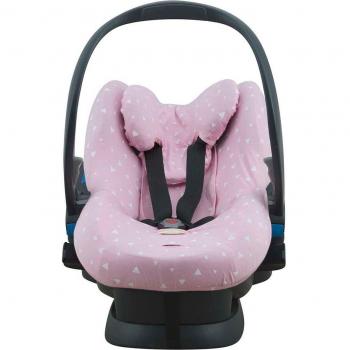 Funda para Silla de Coche Besafe Izi Sleep - Suave y Transpirable Jyoko Pink Sparkles