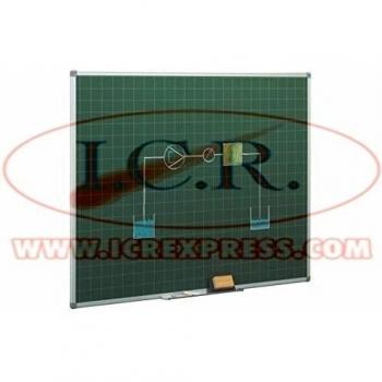 Pizarra verde Cuadriculada Faibo 122x244cm estratificada