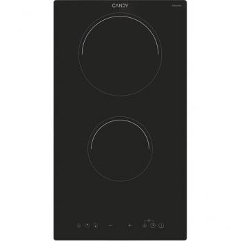 Candy Placa de Inducción 30 cm, 2 Zonas de Cocción, 3.5 kW, Negro, Integrable