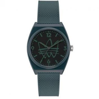 Adidas Women's Analog Quartz Watch AOST22566, 38mm, Green Rubber Strap