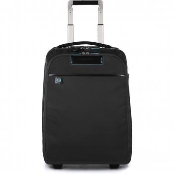 PIQUADRO Celion Trolley, 50 cm, Negro , 50 cm, Trolley para portátiles