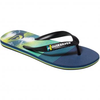 Quiksilver Molokai Ag47 Re B Sndl Xkbg - Sandalias para niños, color azul, talla 35