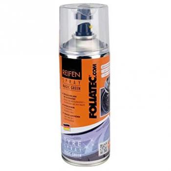 Foliatec - Pintura en spray para ruedas verde 400 ml, producto de limpieza para neumáticos FOLIATEC 2700, spray para neumáticos verde mágico 1x400ml